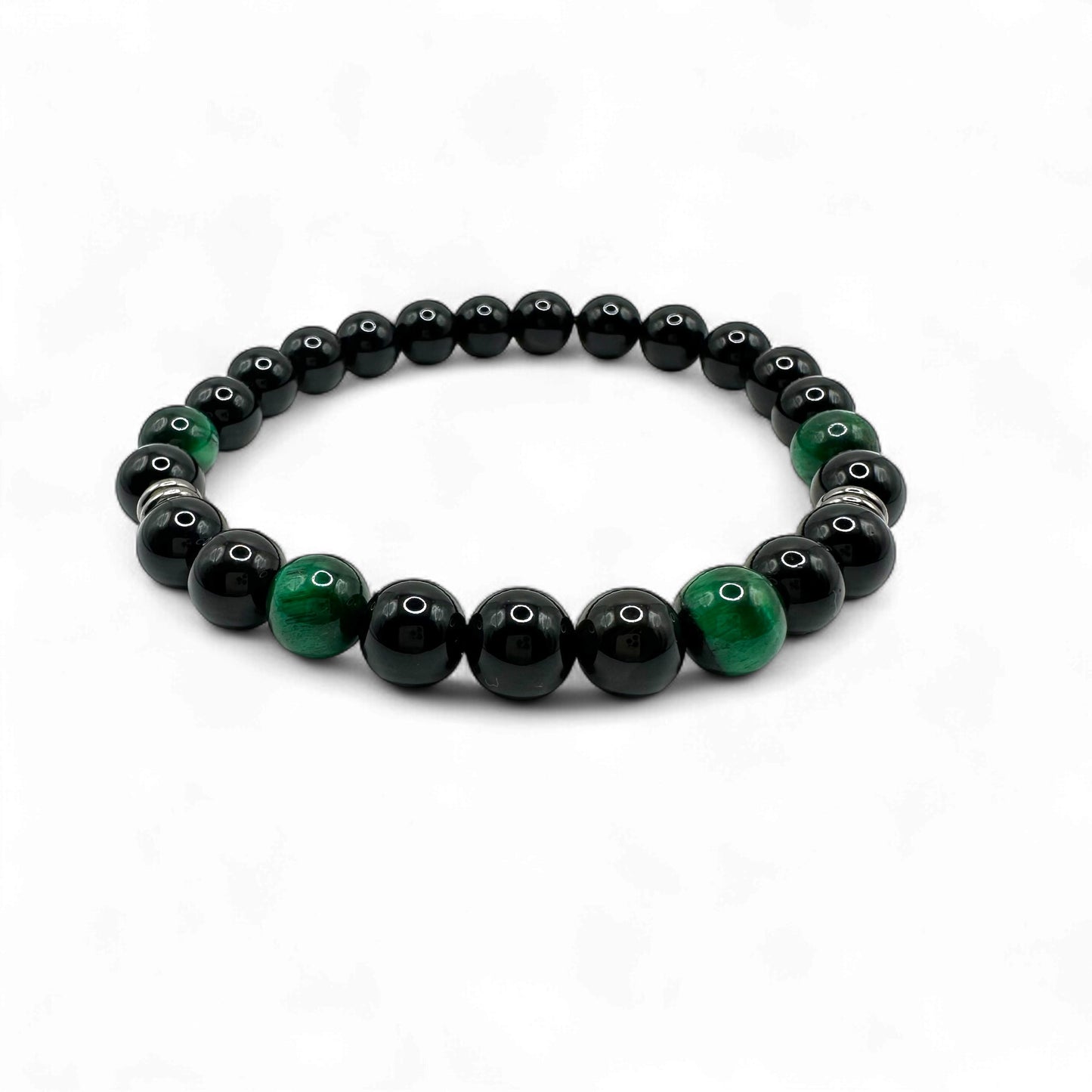 Brățară mărgele Emerald Shadow